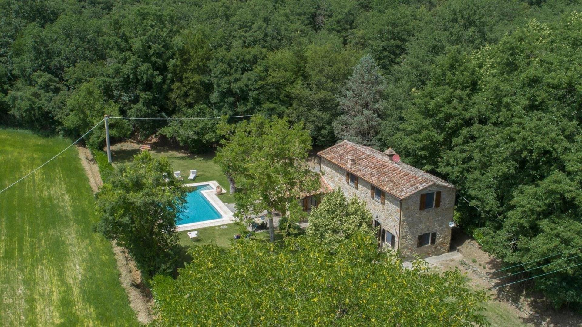 La Mita Villa Cortona Eksteriør bilde